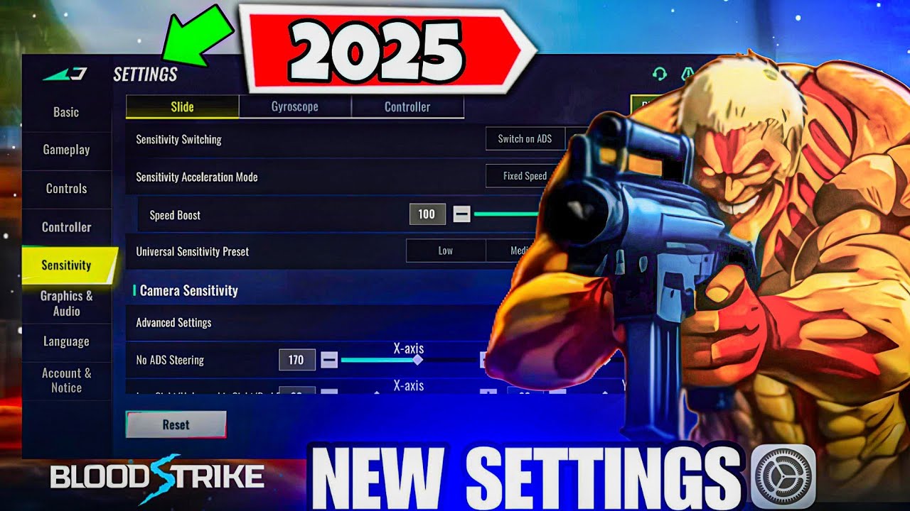 BLOODSTRIKE SETTING SINHALA || BLOODSTRIKE MY MOBILE SETTING SENSITIVITY⚙️