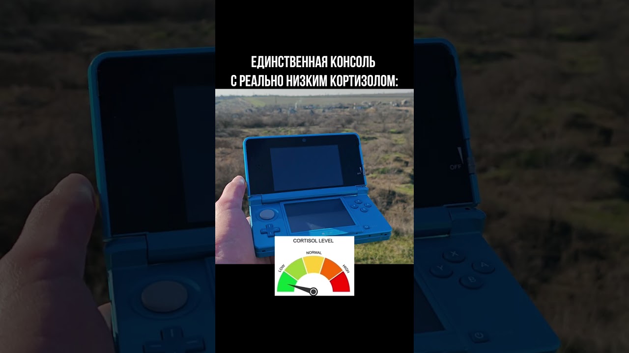 консоль с низким кортизолом #3ds #nintendo #retro #gaming