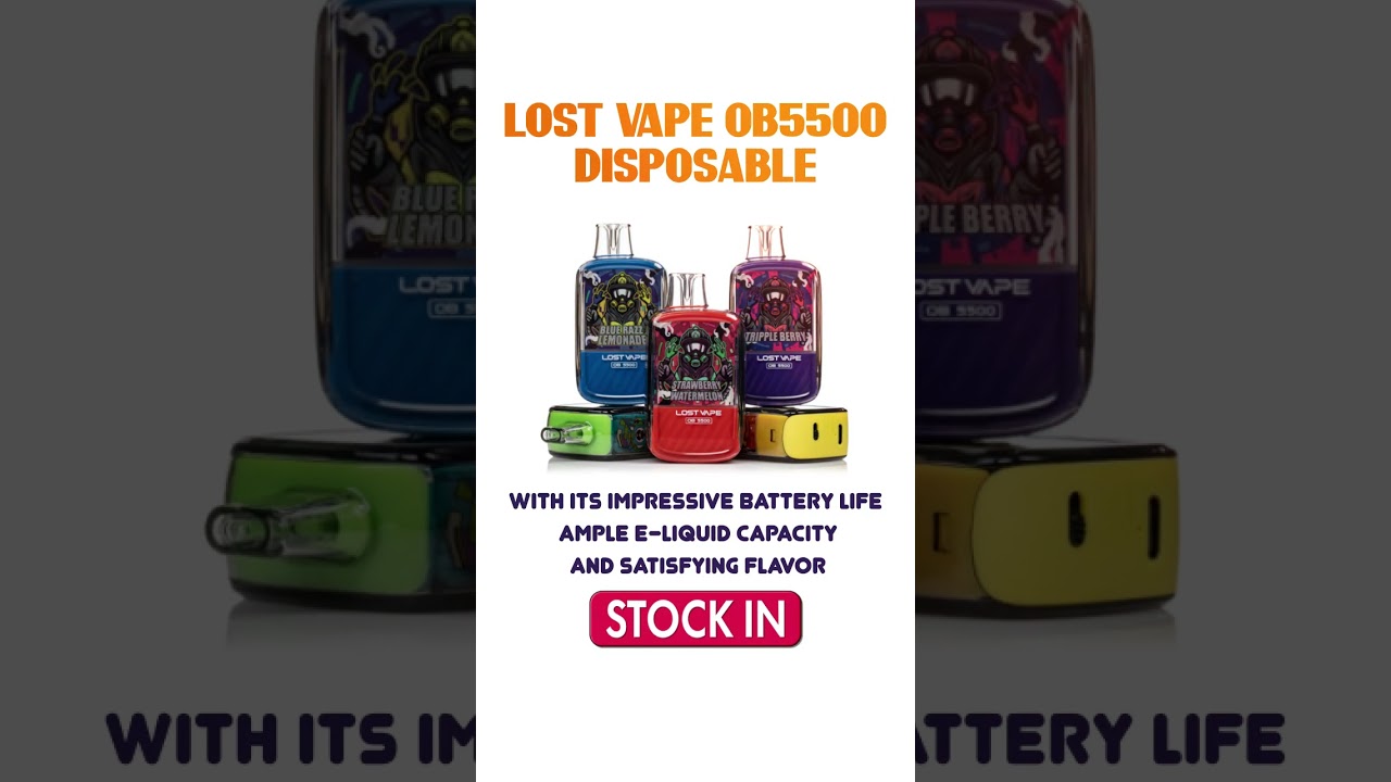 Lost Vape OB5500 Disposable Smoke Shop In Dallas