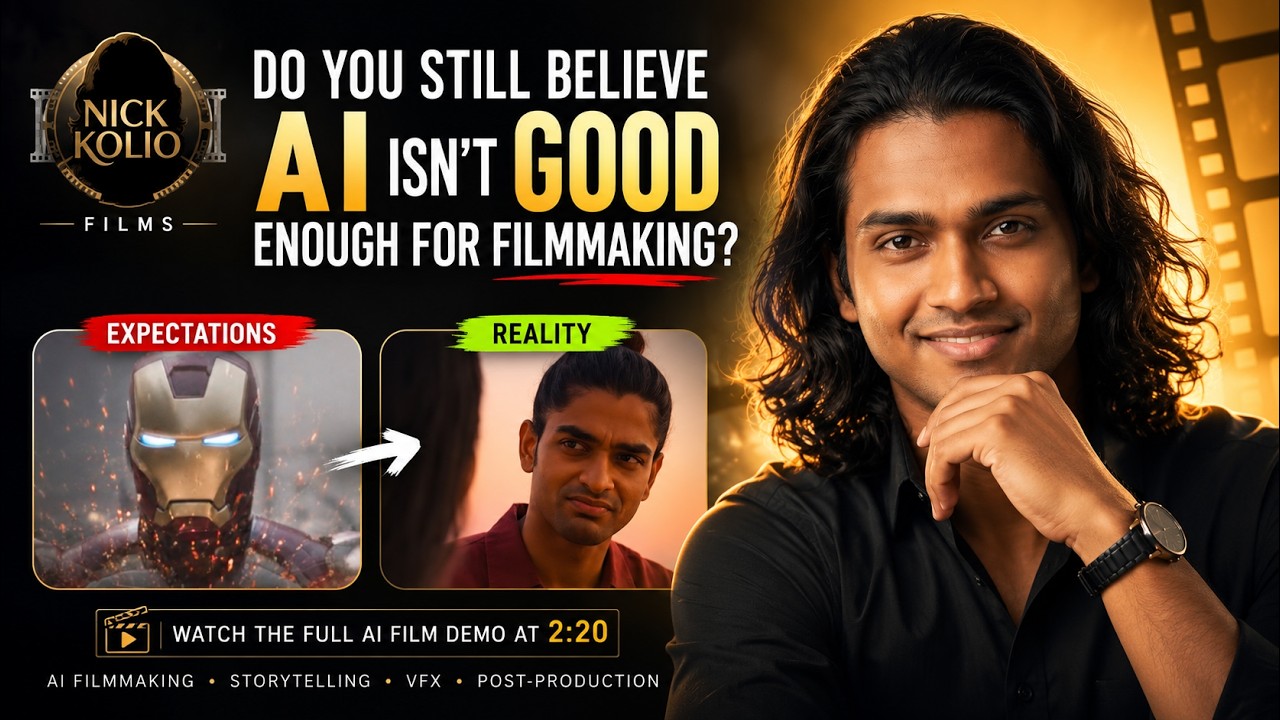 Is AI Actually Good Enough for Filmmaking? | AI Film Demo + My Filmmaking Workflow