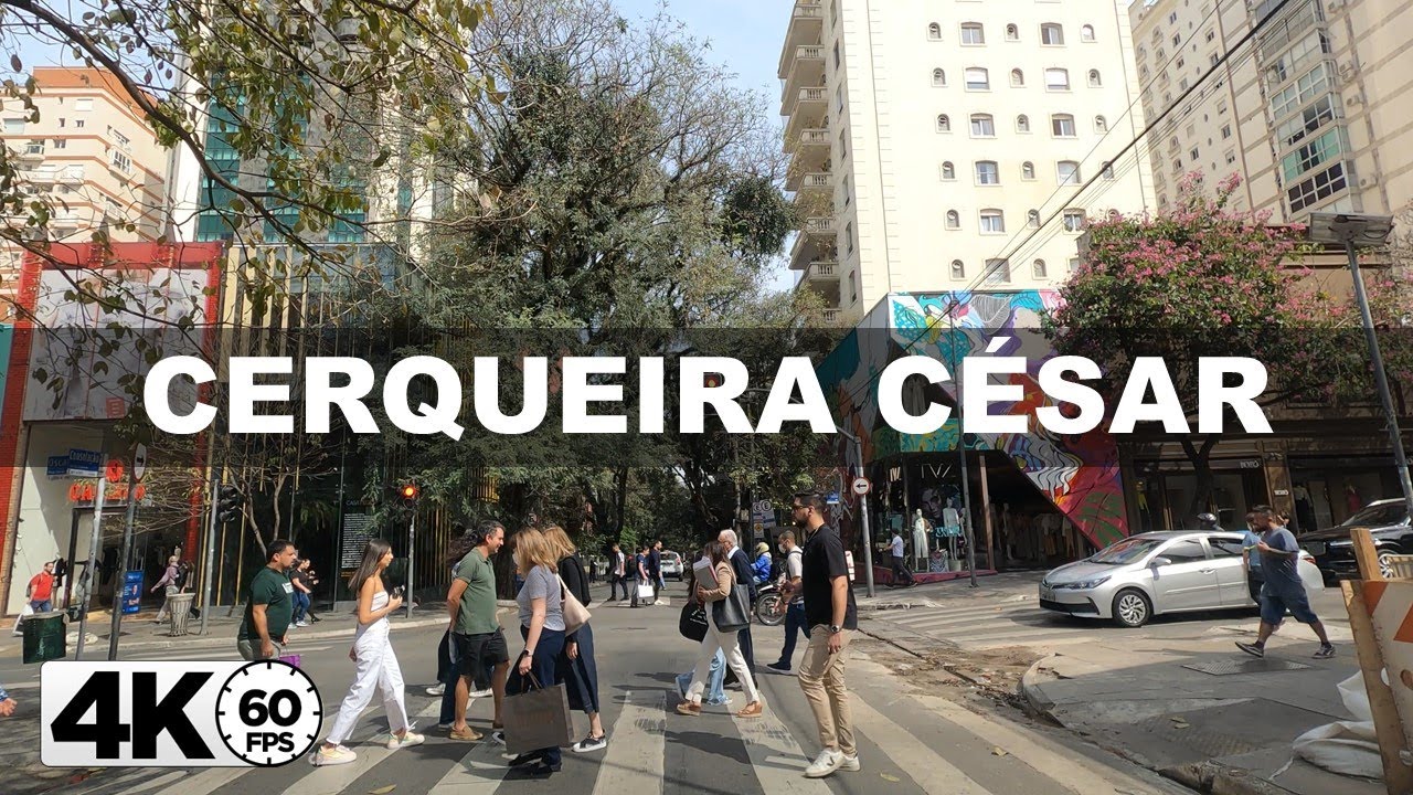 [4K60fps] Driving Cerqueira César Sao Paulo Brazil -MT4K-