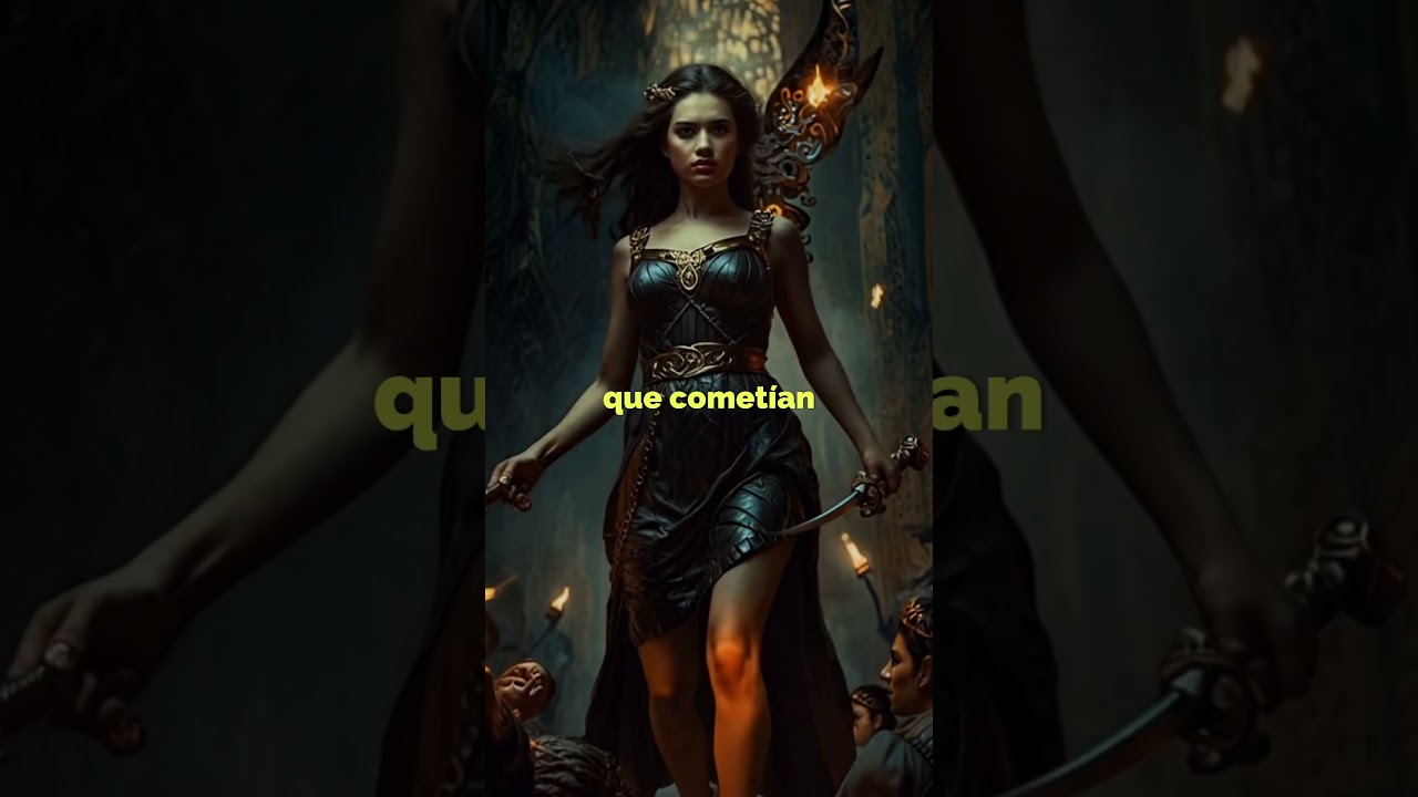 Furias (Erinias) en la mitolog&iacute;a griega