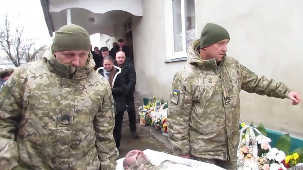 Похорон героя Гвоздика Любомира