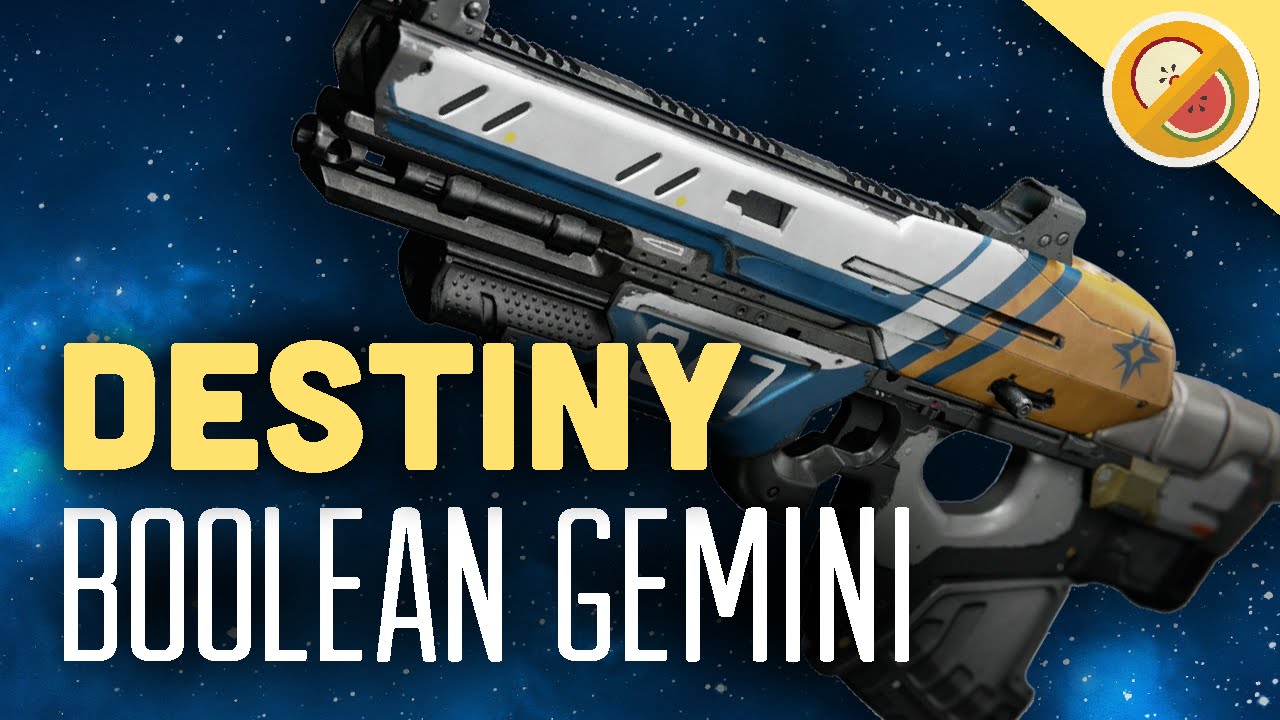 DESTINY Boolean Gemini Fully Upgraded Exotic Scout Rifle Review (The Taken King Exotic)