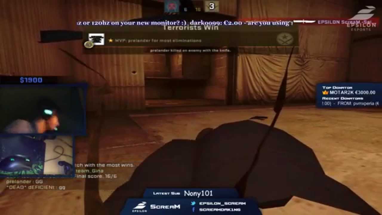 Scream reacts to KQLY getting vac banned