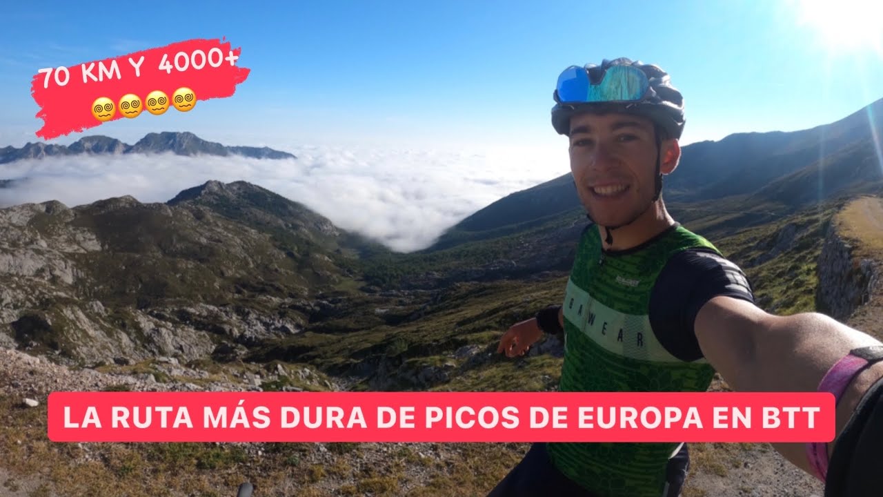 LA ruta MÁS DURA en PICOS DE EUROPA en BTT / 70km/4000+ 😵‍💫😵‍💫 |CICLISMO| Adrián García Montes