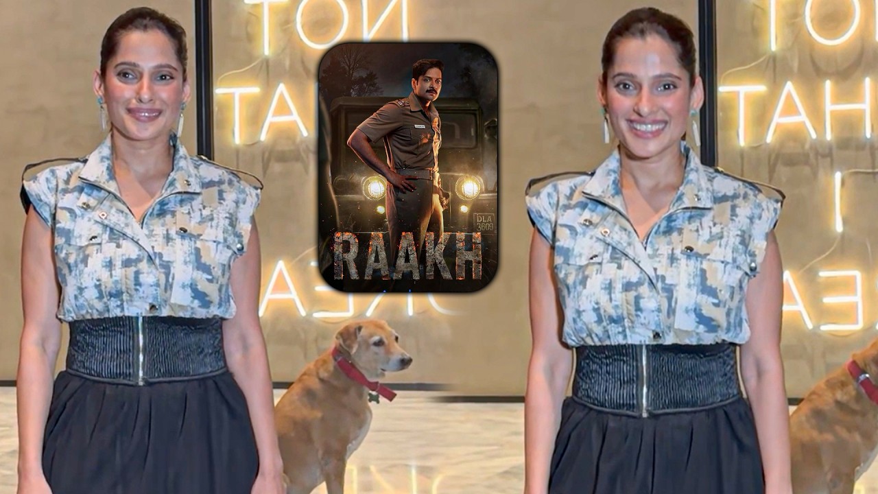 Priya Bapat Graces The Special Screening Of Mystery-Thriller Series 'RAAKH'