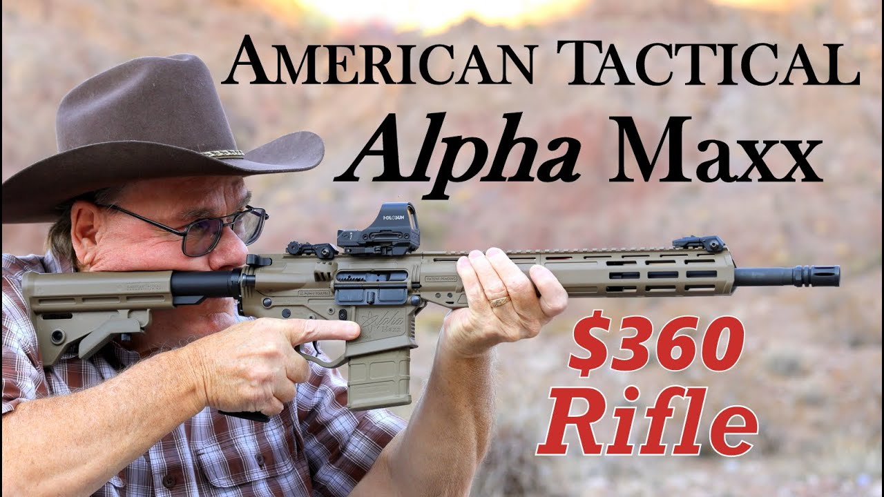 $360 - ATI Alpha Maxx AR-15 Rifle - Budget Friendly But Is It Reliable & Accurate?  Is It Worth It?