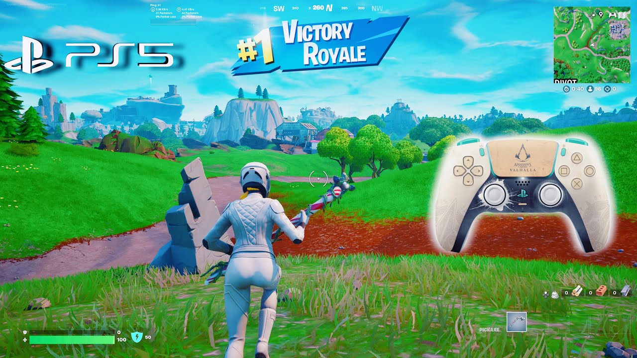 Fortnite OG High Kill Solo Win PS5 Controller Gameplay 