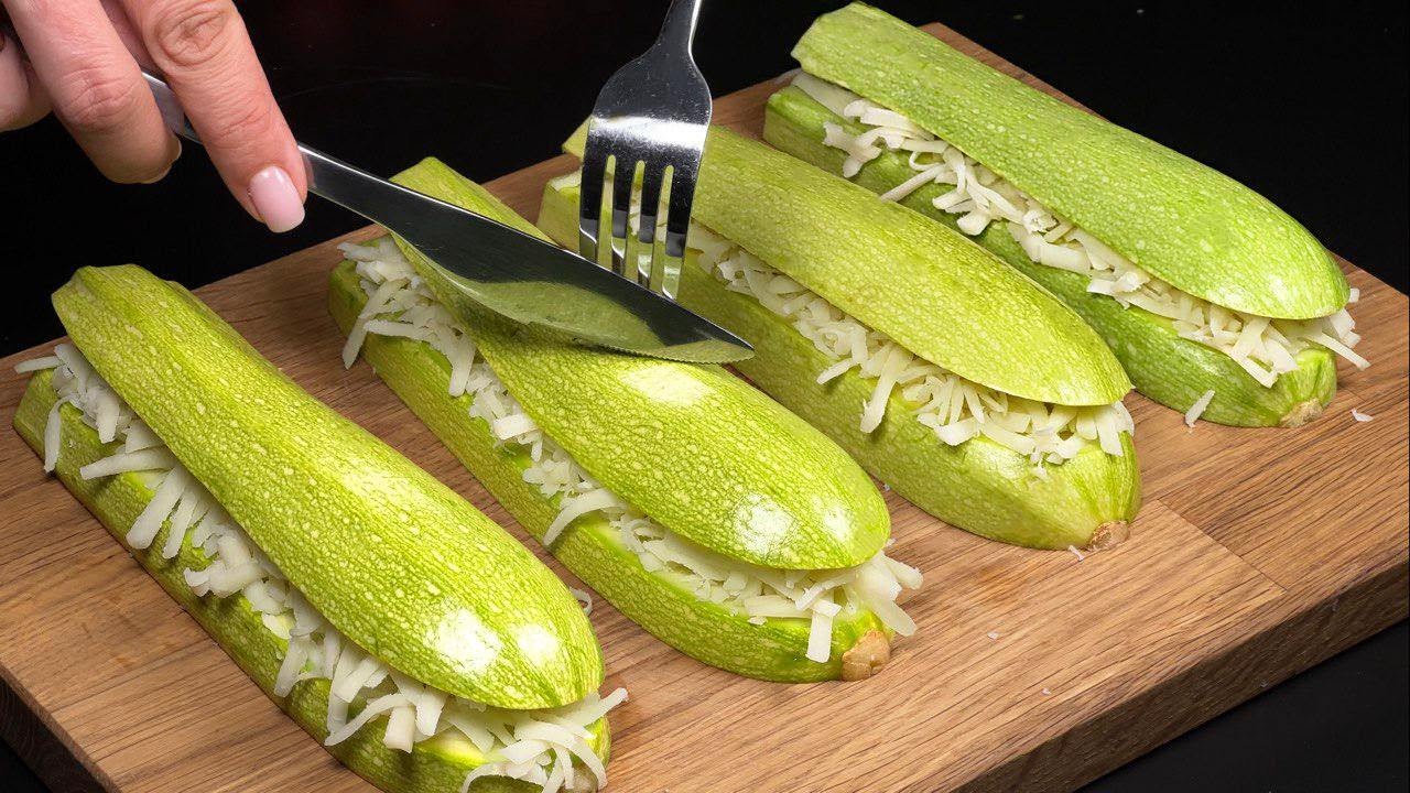 Zucchini in 10 Minuten! Nur drei Zutaten! Sie werden alle verrückt machen
