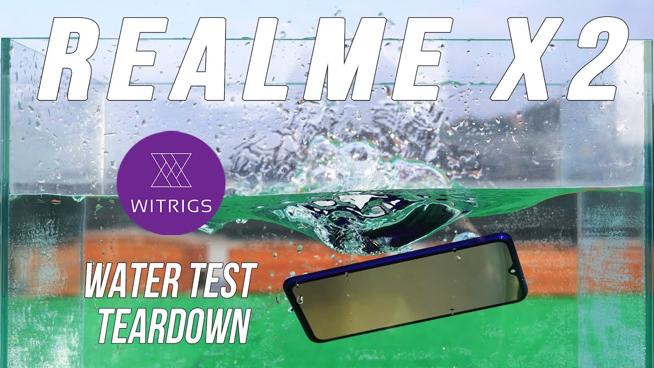 Realme x2 Waterproof Test