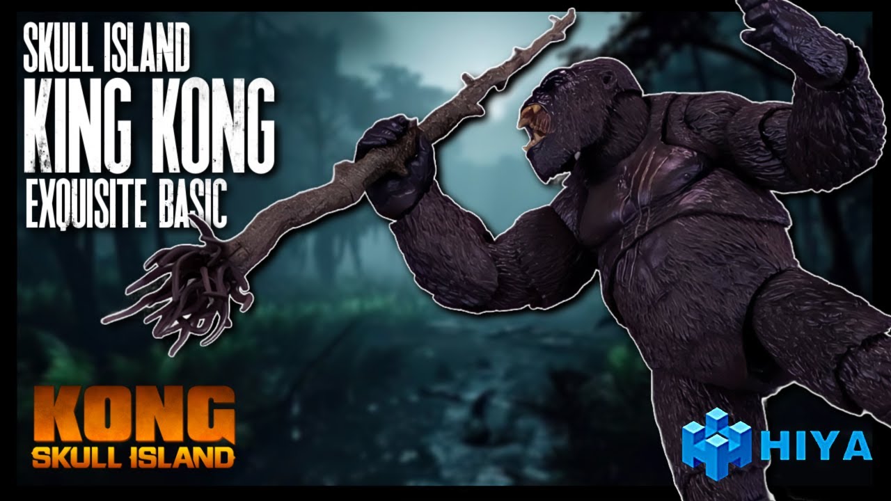 Hiya Toys Kong: Skull Island Exquisite Basic King Kong PX Previews Exclusive | @The Review Spot