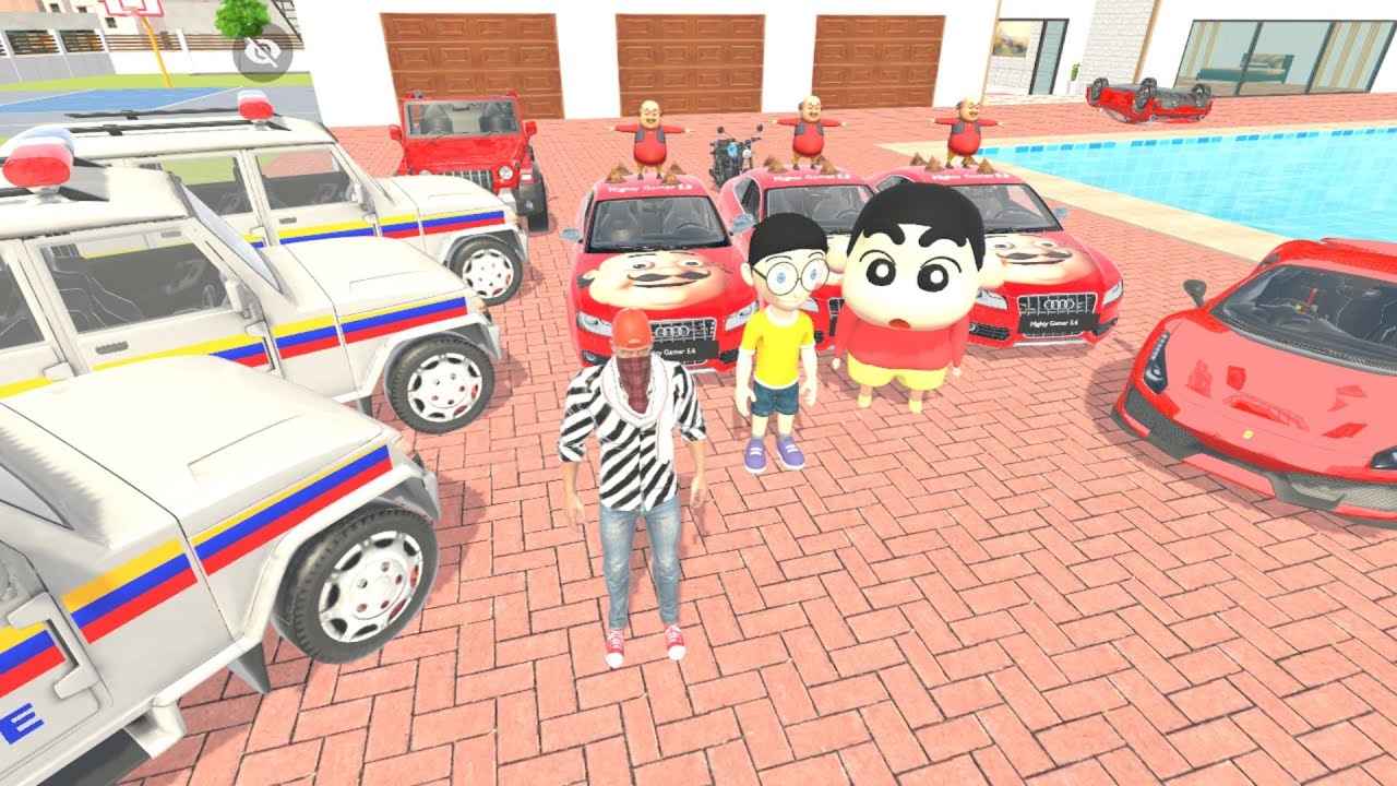 Franklin process to nobita car💥😱 Indian Theft Auto 💥🤩#gta 