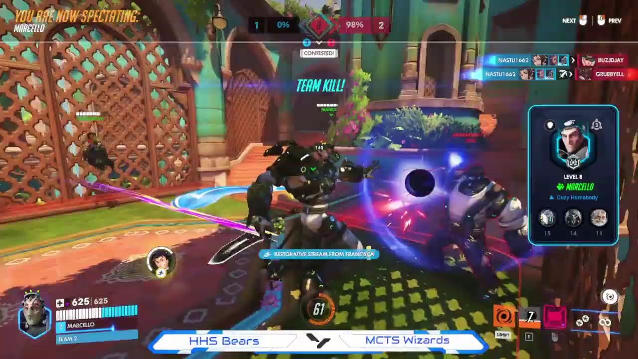 HHS BEARS vs MSHS| OVERWATCH 2
