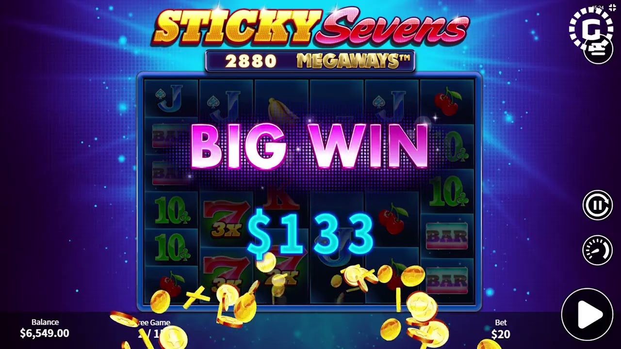 Sticky Sevens Megaways&trade; by Skywind Group Slot Features | GamblerID
