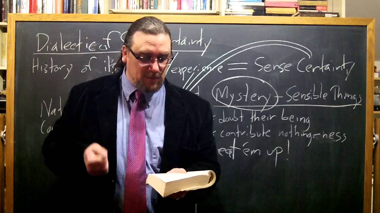 Half Hour Hegel: The Complete Phenomenology of Spirit (Sense Certainty, sec. 109-110)