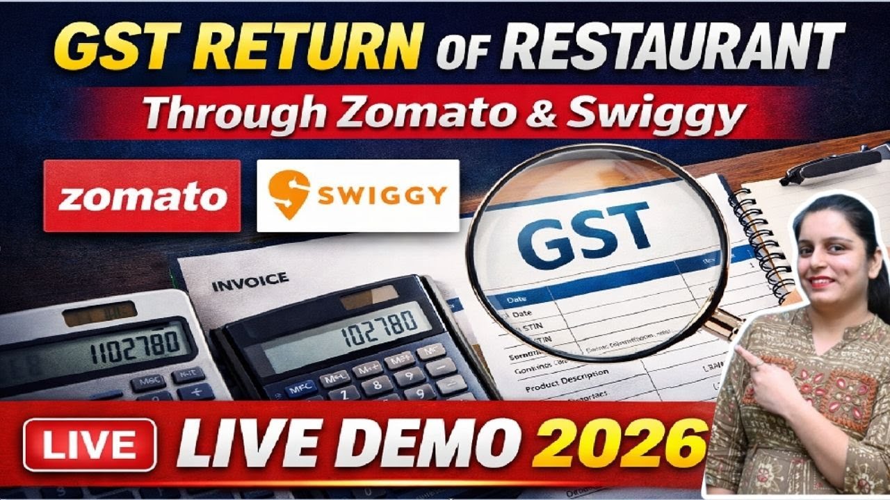 How to File GST Return for Restaurants on Zomato & Swiggy ECO | Step-by-Step Guide