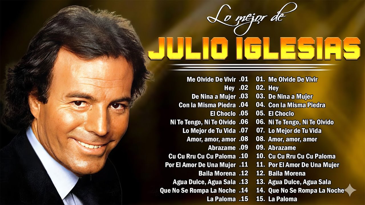 Julio Iglesias Grandes Exitos - Letra Supa Romantica - Las Mejores Canciones De Julio Iglesias
