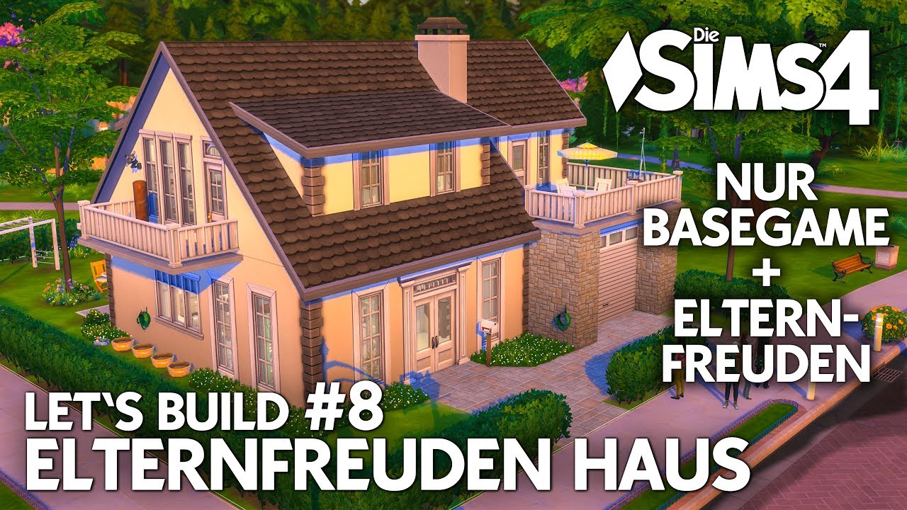 Die Sims 4 Haus bauen | Elternfreuden Familienhaus #8: Garten & Bad (deutsch)