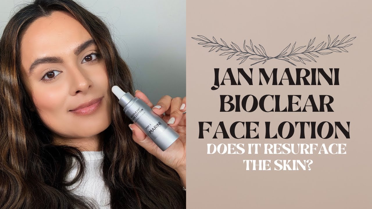 Jan Marini Bioclear Face Lotion Review | Nadia Vega