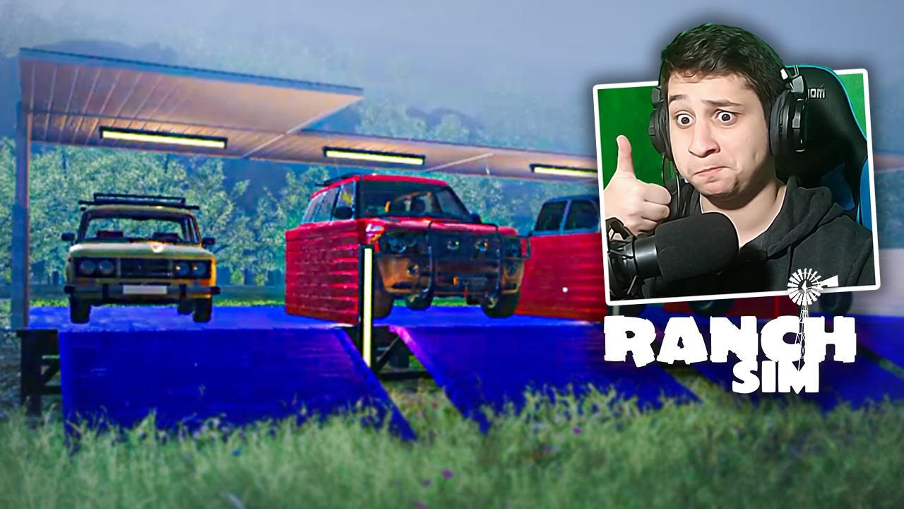 ავტოფარეხი ავაშენე - Ranch Simulator