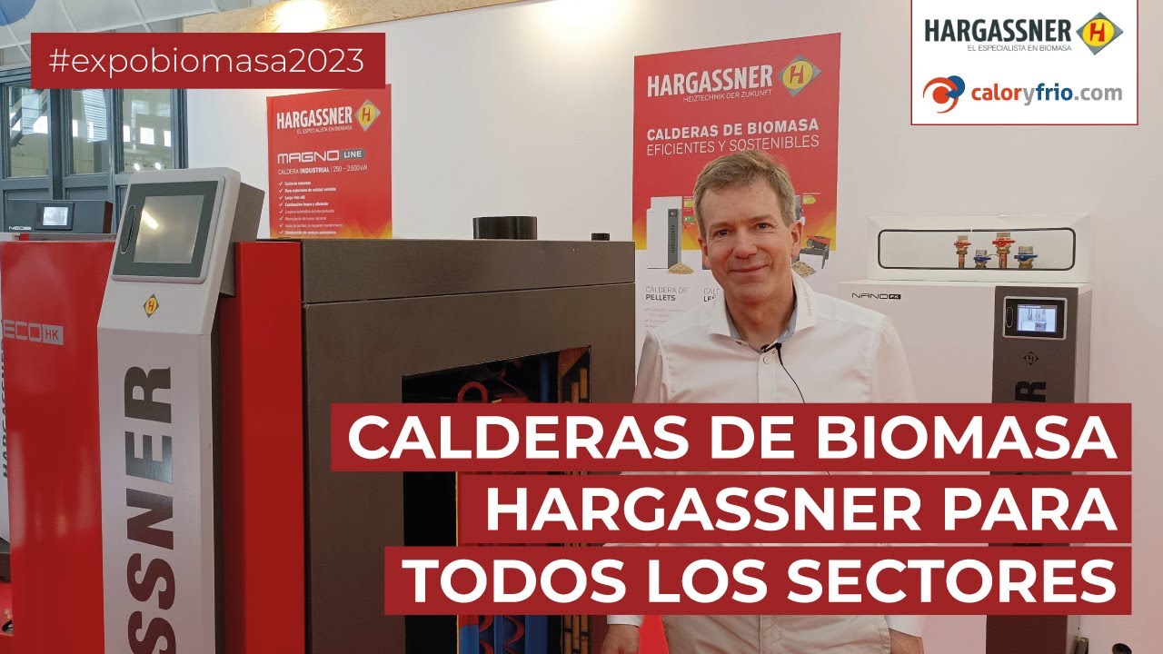 Calderas de biomasa HARGASSNER en Expobiomasa 2023