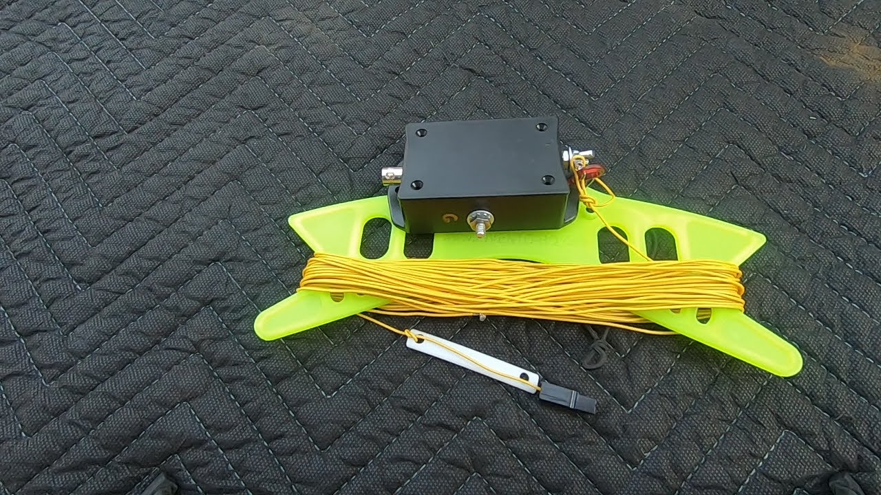 My goto QRP endfed halfwave antenna - homebrew