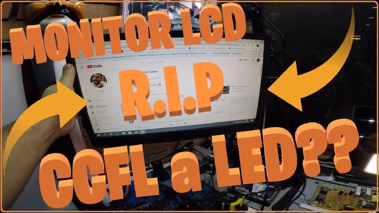 😢 Le Doy Vida A Mi Antiguo Monitor LCD a LED, Tiras LED, Es Tiempo De Jubilarlo? 😁 [Deep Hardware]