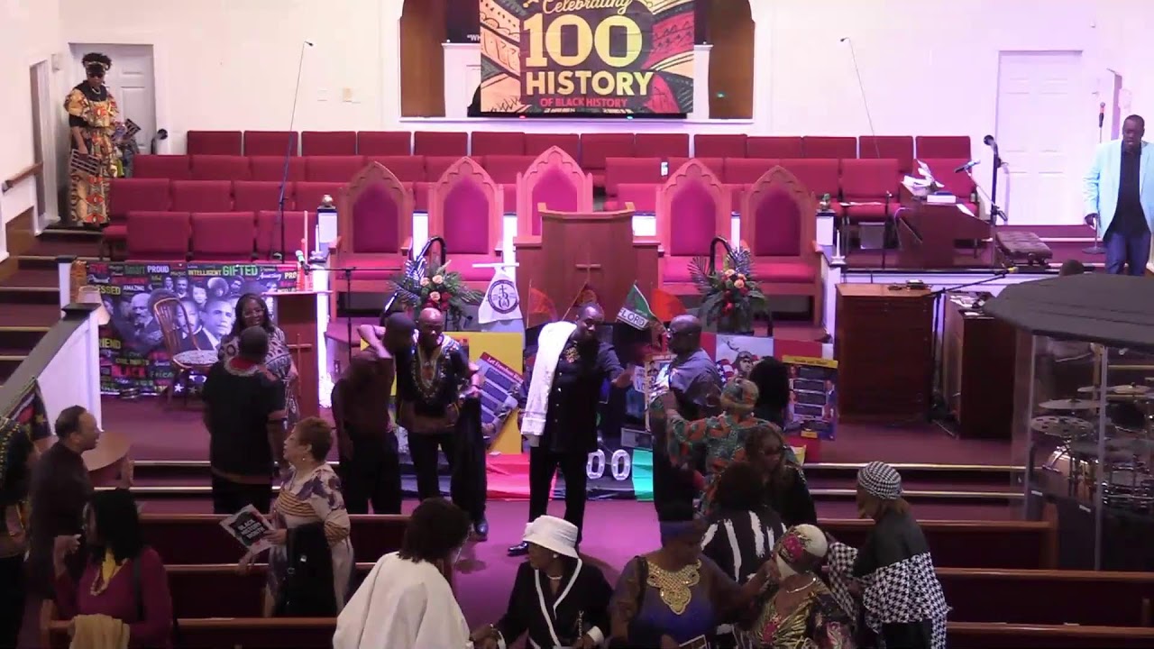 Greater Union First Baptist Church Black History Service