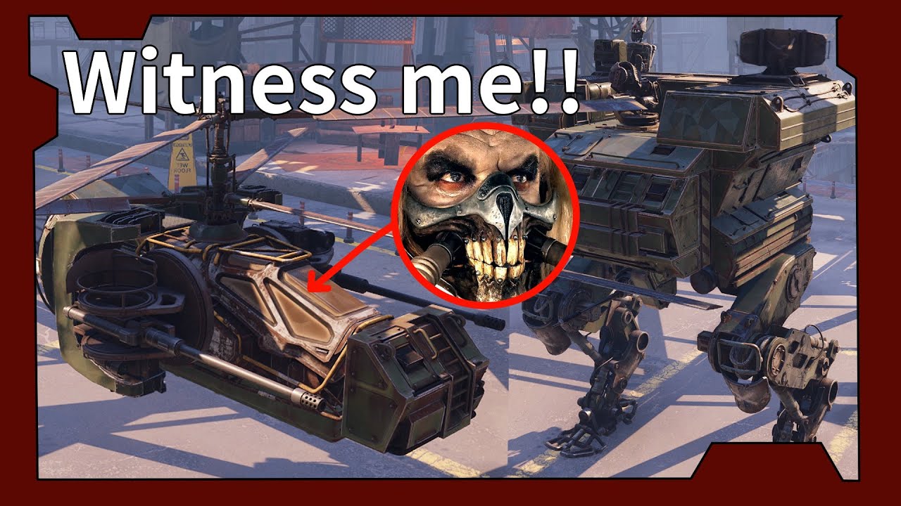 Crossout - Refining my mech and Helicopters!