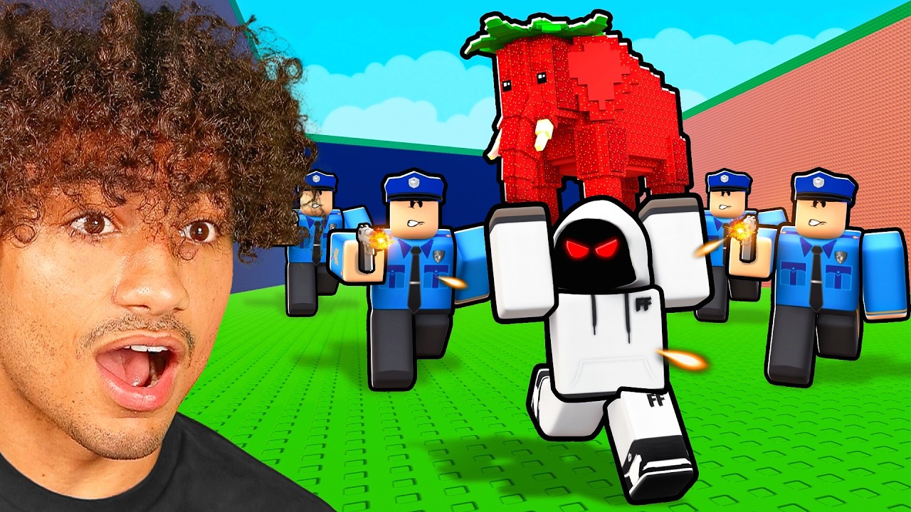 ROBLOX ESCAPE POLICE FOR BRAINROTS..