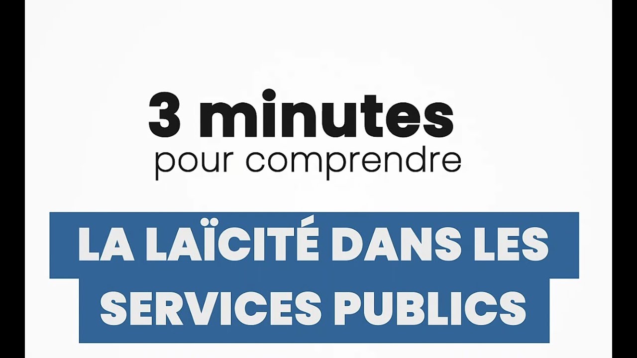 La laïcité dans les services publics