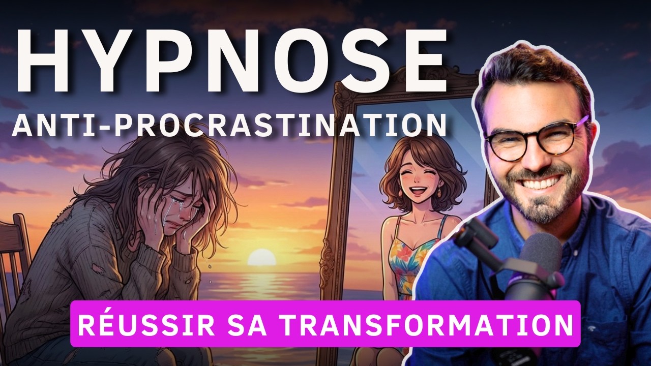 Hypnose de motivation contre la procrastination (30 minutes)