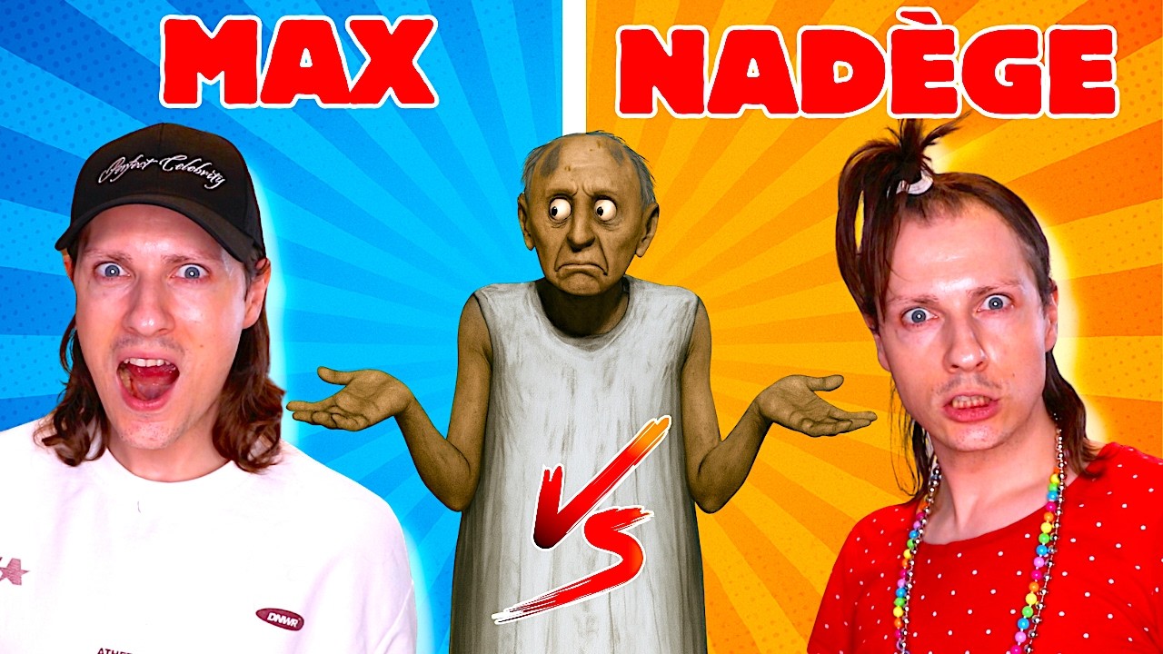 QUI va BATTRE Granny le plus VITE ? Défi avec Nadège Candle ! - Délires de Max