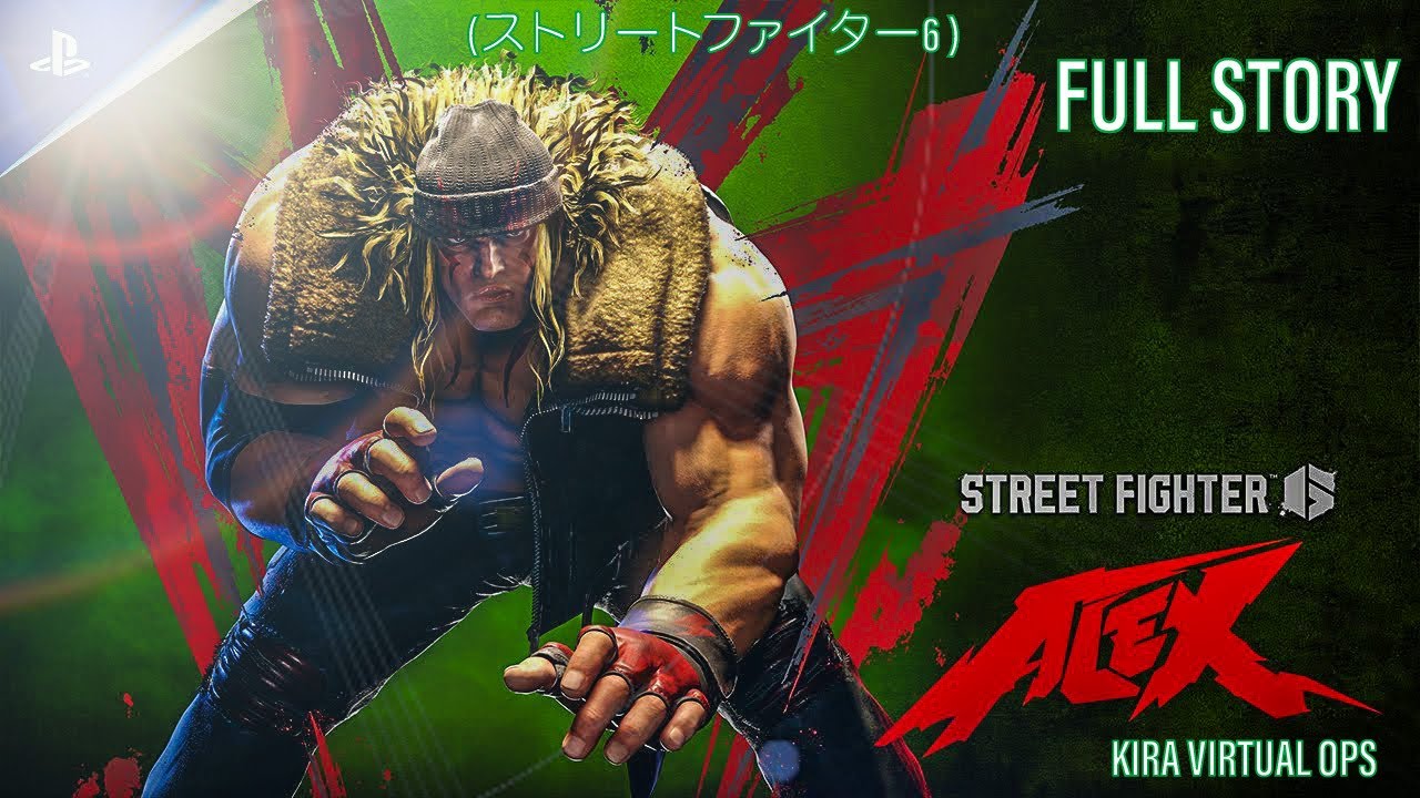 Street Fighter 6 (ストリートファイター6 ) ᕈS5 🎮 : COLLECTORS EDITION : ALEX STORY
