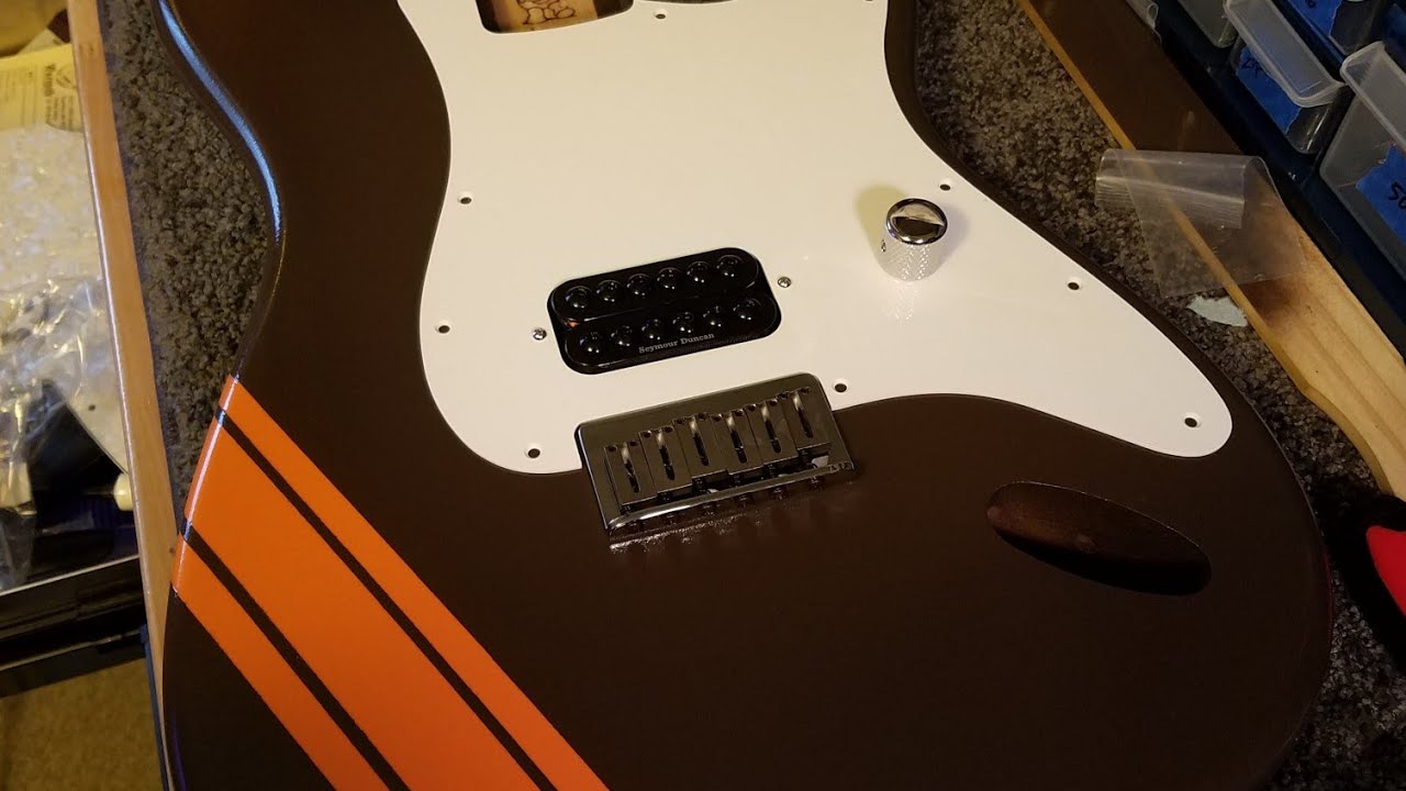 Tom Delonge Brown Strat Build pt 2 : Bridge and Ferrules