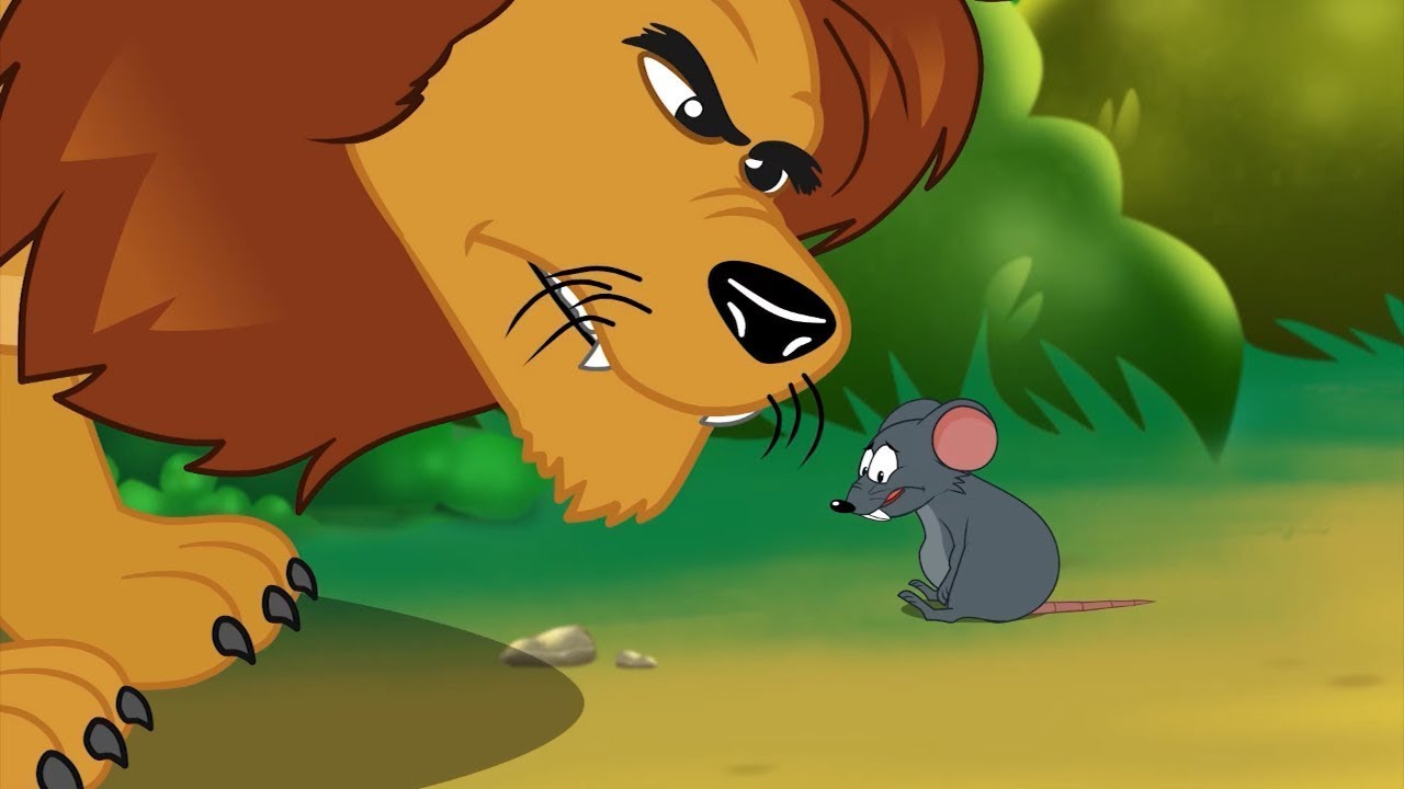 شیر اور چوہا  | The Lion And The Mouse | Urdu Fairy Tales | Urdu Cartoon
