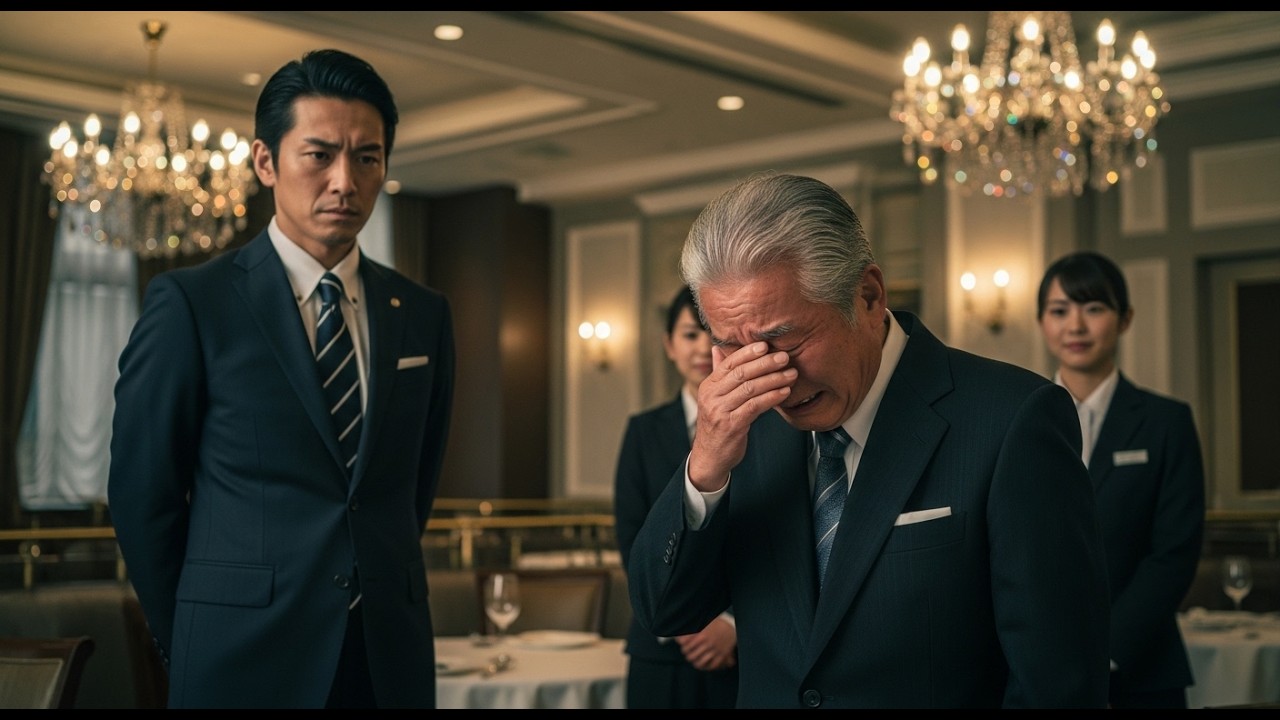 「汚い老人客は追い出せ！」と高級レストランで侮辱された70代の男性が一枚のカードを差し出すと店長が膝をついて震え出した…