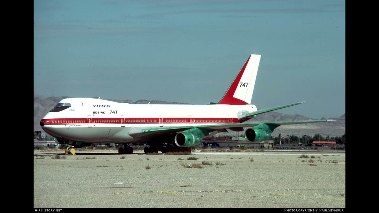 ATC - 1969 Boeing 747-100 N7470 (First Boeing 747 Take-off)