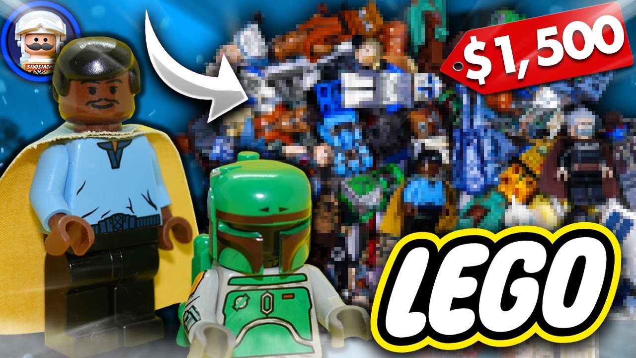 $1,500 LEGO Star Wars Minifigure LOT Unboxing (CLOUD CITY FIGS)