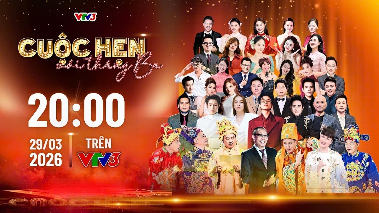 Livestream Cuộc hẹn với th&aacute;ng Ba - Kỷ niệm 30 năm ng&agrave;y ph&aacute;t s&oacute;ng đầu ti&ecirc;n của VTV3 | VTV Go