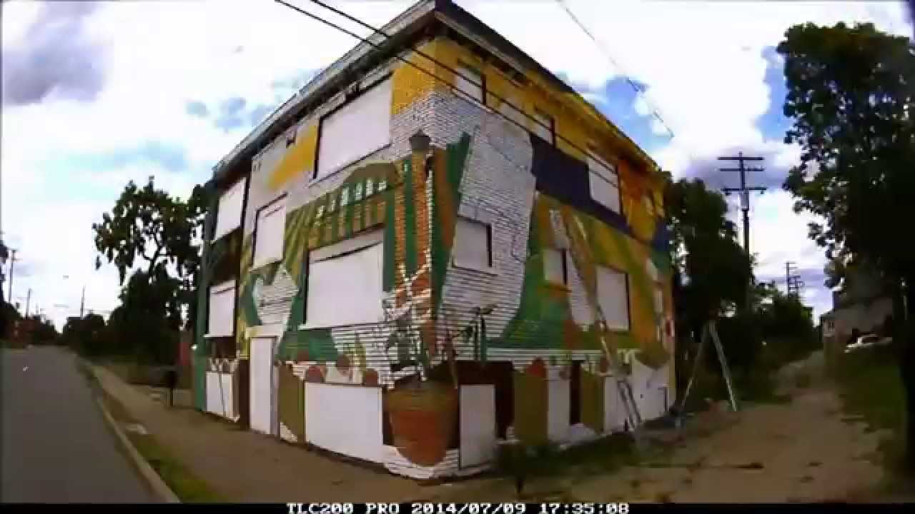 MUFI & Door to Door Organics: Help Us Grow Detroit Mural