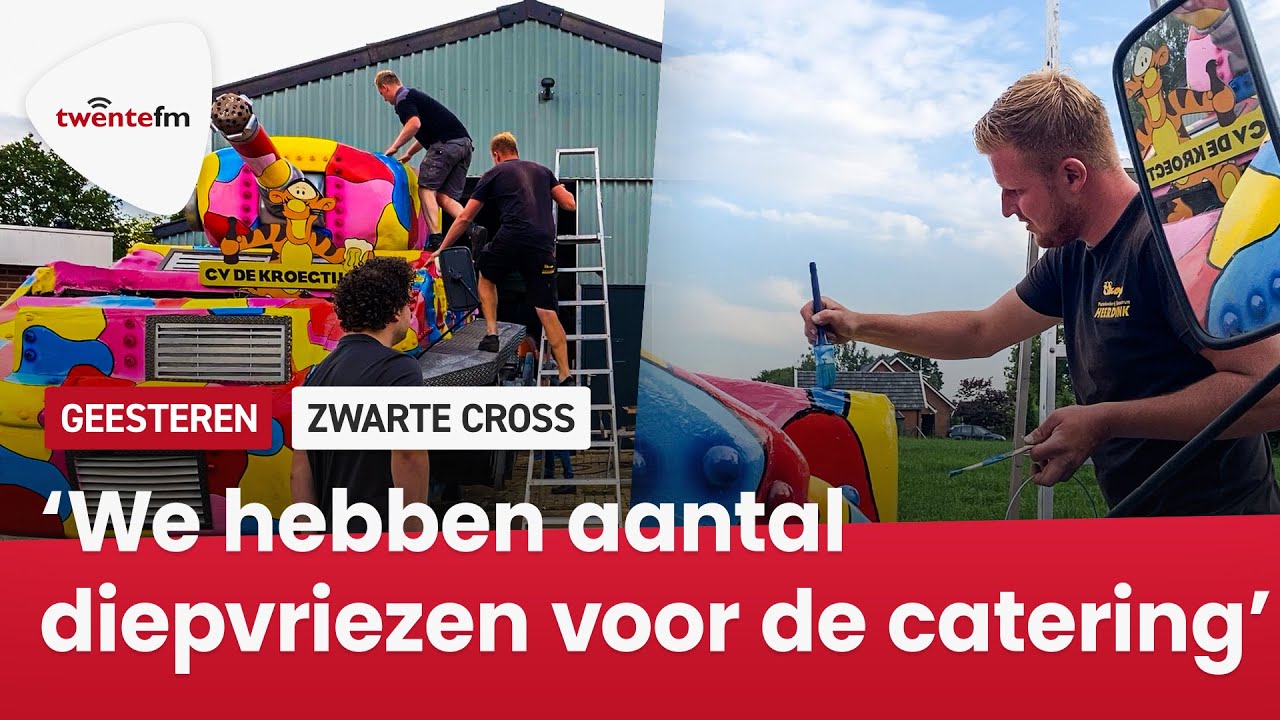 Geesternaren bouwen de ultieme wagen voor de Zwarte Cross - Twente FM
