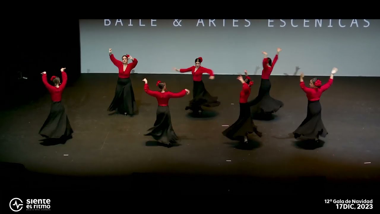 Siente el Ritmo, grupo de Flamenco, Gala de Navidad 2023