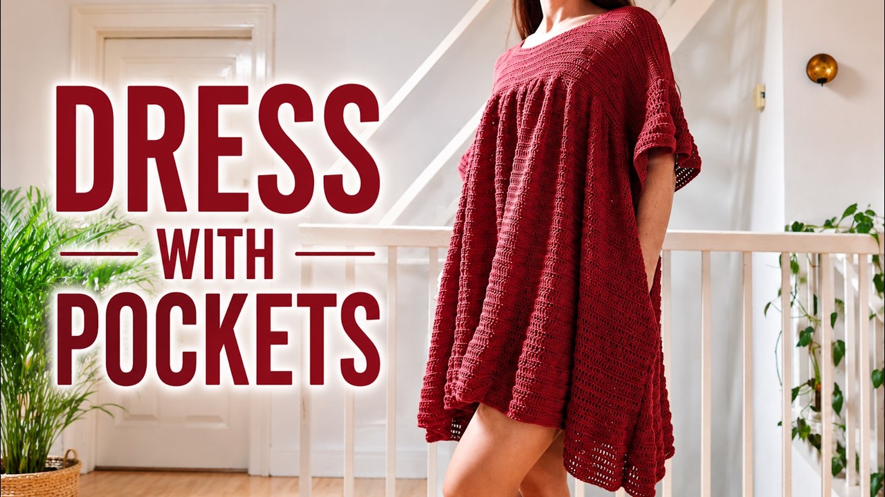 Crochet Tutorial for Luna Swing Dress