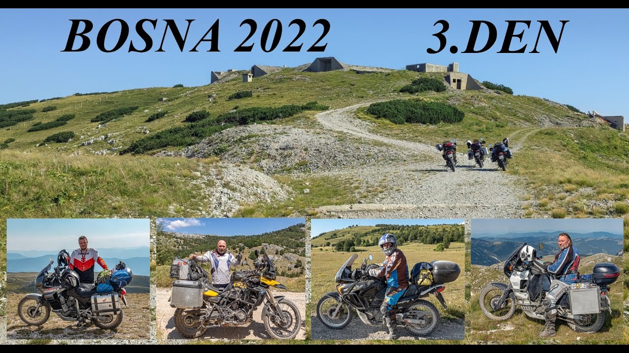 Moto dovolená Bosna 2022 3.den