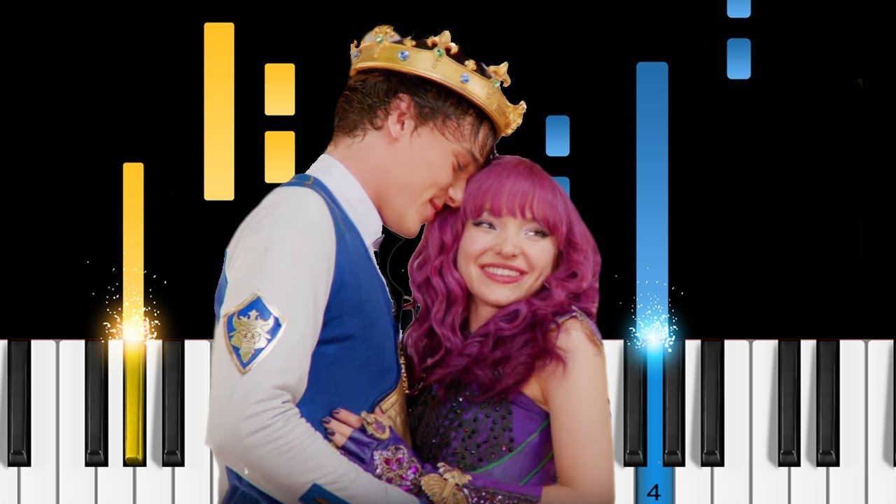Descendants 2 - You and Me - Piano Tutorial - Disney's Descendants 2 OST