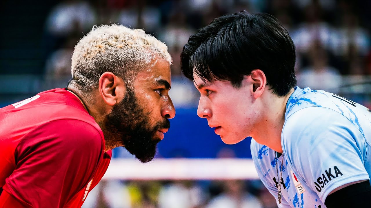 Ran Takahashi vs Earvin N'Gapeth | Crazy Volleyball Match !!!
