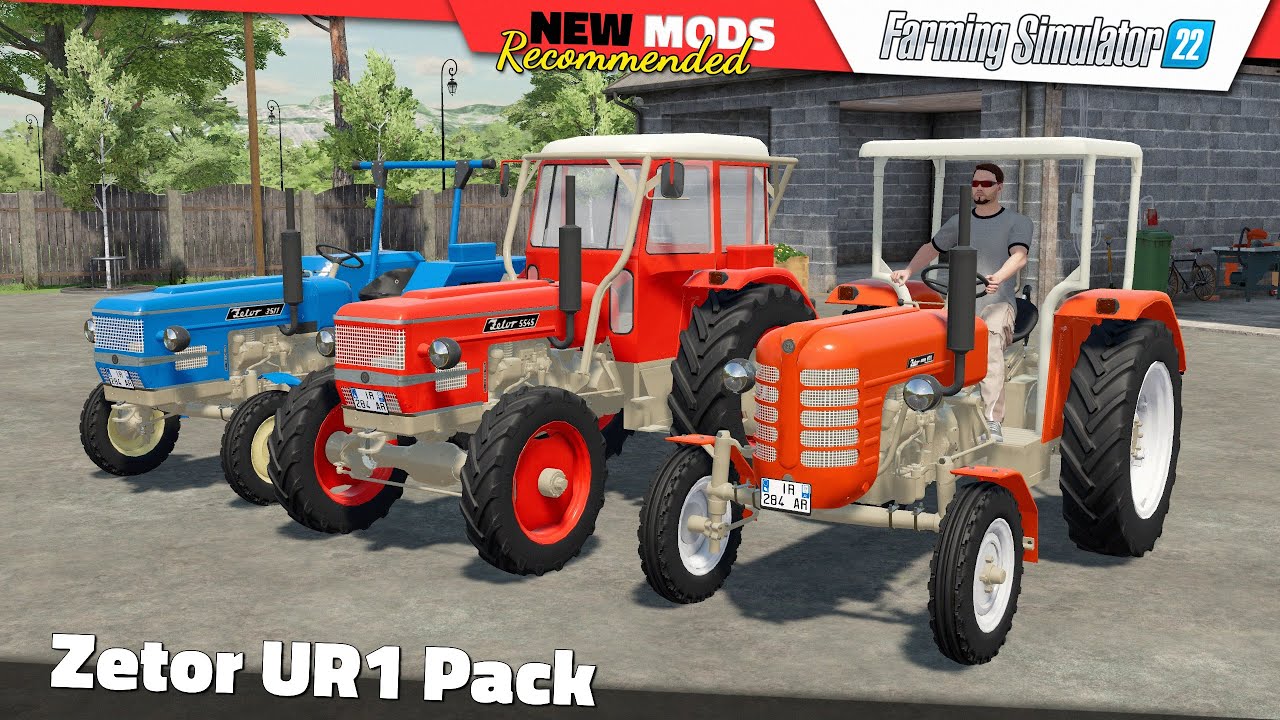 FS22 | Zetor UR1 Pack - Farming Simulator 22 New Mods Review 2K60