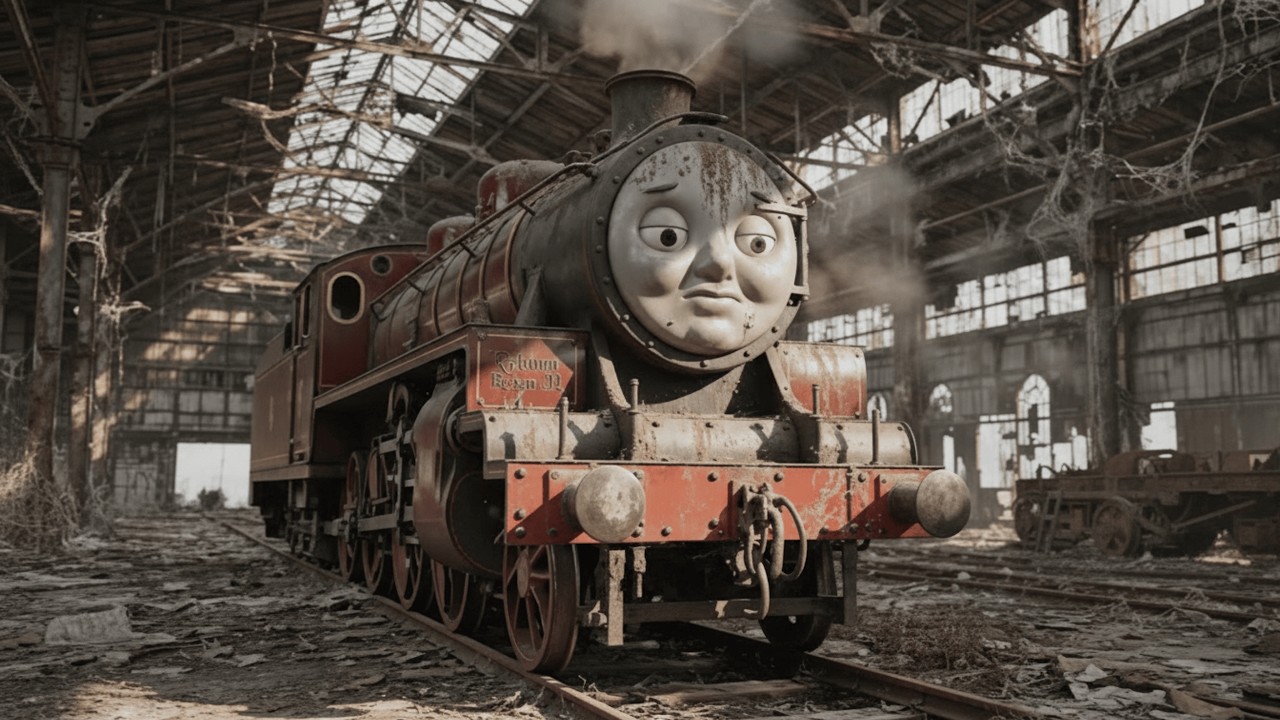 I Found Thomas’ Best Friend James abandoned in an abandoned factory | Restoration ASMR